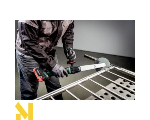 Шліфмашина з плоским корпусом редуктора Metabo KNSVB 18 LTX BL 150 metaBOX 185 XL (без АКБ та ЗП)