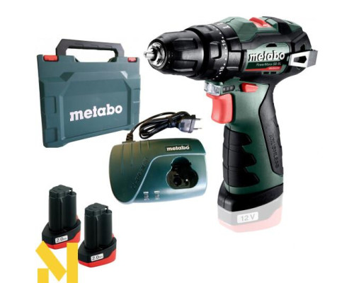 Дриль-шуруповерт акумуляторний Metabo PowerMaxx SB BL (601784500)