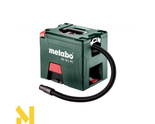Пилосос акумуляторний Metabo AS 18 L PC (без АКБ та ЗП)