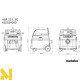Пилосос Metabo ASR 25 L SC