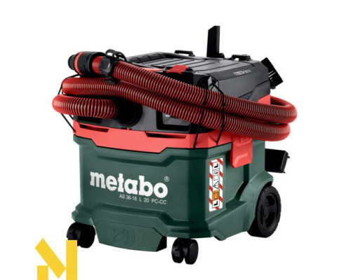 Пилосос акумуляторний Metabo AS 36-18 L 20 PC-CC (без АКБ та ЗП)