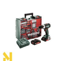 Дриль-шуруповерт акумуляторний Metabo BS 18 LT Set Mobile Workshop