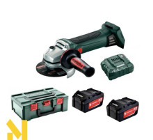 Болгарка (кутова шліфмашина) акумуляторна Metabo W 18 LTX 125