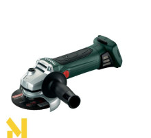 Болгарка (кутова шліфмашина) акумуляторна Metabo W 18 LTX 125+вкладка MetaLoc  (без АКБ та ЗП)