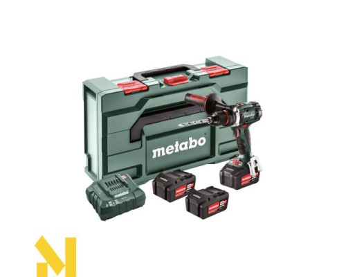 Дриль-шуруповерт ударний акумуляторний Metabo BS 18 LTX Impuls Set (602191960)