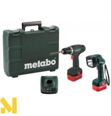 Шуруповерт Metabo BS 12 NiCd + ліхтарик ULA12