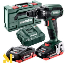 Гайковерт акумуляторний Metabo SSW 18 LTX 400 BL (LiHD 2x4.0 Аг)