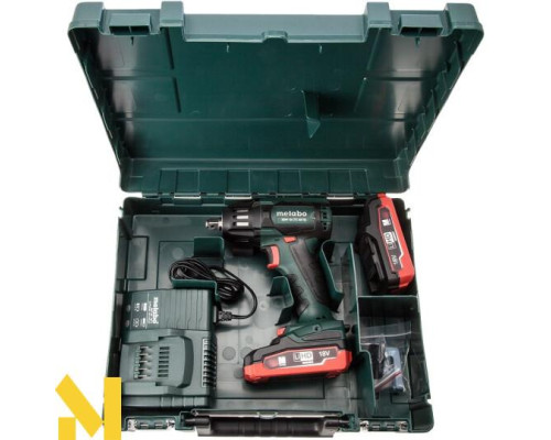 Гайковерт акумуляторний Metabo SSW 18 LTX 400 BL (LiHD 2x4.0 Аг)