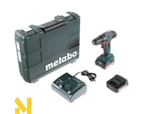 Акумуляторний дриль-шуруповерт Metabo BS 14,4 Li PROMO 2 x 1,3