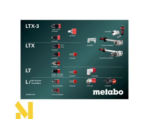 Акумуляторний дриль-шуруповерт Metabo BS 18 Quick Mobile Workshop