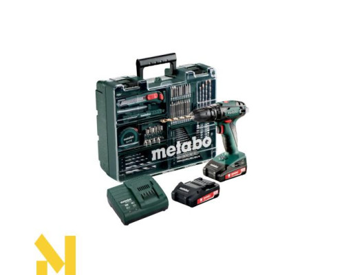 Акумуляторний ударний шуруповерт Metabo SB 18 Mobile Workshop