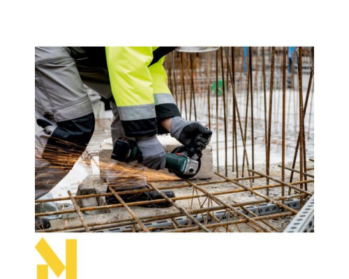 Болгарка (кутова шліфмашина) акумуляторна Metabo W 18 L 9-125 + 2x4,0 Аг MetaBox