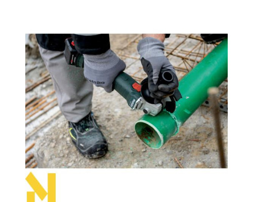 Болгарка (кутова шліфмашина) акумуляторна Metabo W 18 L 9-125 (без АКБ та ЗП)