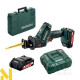 Пила шабельна акумуляторна Metabo SSE 18 LTX Compact + 2x4,0 Аг та кейс