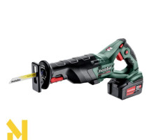 Пила шабельна акумуляторна Metabo SSE 18 LTX BL + 2x5,2 Аг та кейс