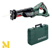 Пила шабельна акумуляторна Metabo SSE 18 LTX BL (без АКБ та ЗП) + MetaBox
