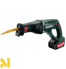 Пила шабельна акумуляторна Metabo ASE 18 LTX + 2x5,2 Аг та кейс