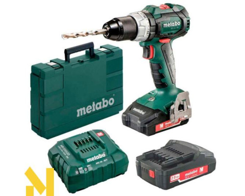 Акумуляторний дриль-шуруповерт ударний Metabo SB 18 LT BL