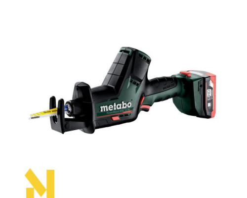 Пила шабельна акумуляторна Metabo PowerMaxx SSE 12 BL + 2x4,0 Аг та кейс