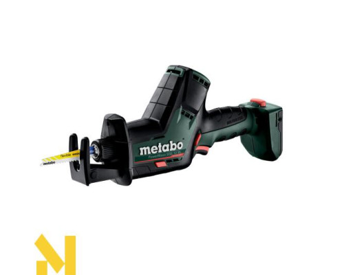 Пила шабельна акумуляторна Metabo PowerMaxx SSE 12 BL (без АКБ та ЗП) + Metaloc