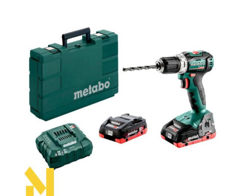 Акумуляторний дриль-шуруповерт Metabo BS 18 L BL LiHD 2x4.0 Ач