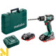 Акумуляторний дриль-шуруповерт Metabo BS 18 L BL LiHD 2x4.0 Ач