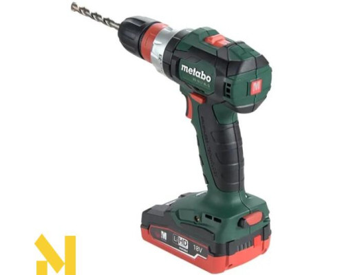 Дриль-шуруповерт акумуляторний Metabo BS 18 LT BL Q LiHD (2x4.0 Аг + ЗП + кейс)