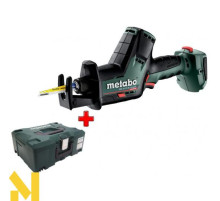 Пила шабельна акумуляторна Metabo SSE 18 LTX BL Compact (без АКБ та ЗП) + Metaloc