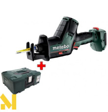 Пила шабельна акумуляторна Metabo SSE 18 LTX BL Compact (без АКБ та ЗП) + Metaloc