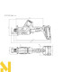 Пила шабельна акумуляторна Metabo SSE 18 LTX BL Compact (без АКБ та ЗП) + Metaloc