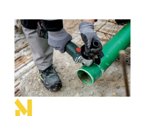 Болгарка (кутова шліфмашина) акумуляторна Metabo W 18 7-125 (без АКБ та ЗП)