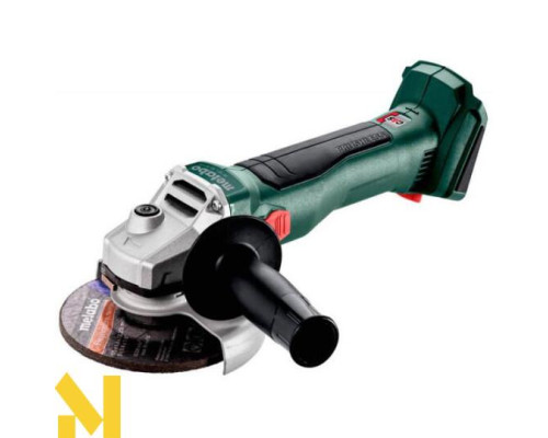 Болгарка (кутова шліфмашина) акумуляторна Metabo W 18 L BL 9-125 (без АКБ та ЗП, + Кейс)