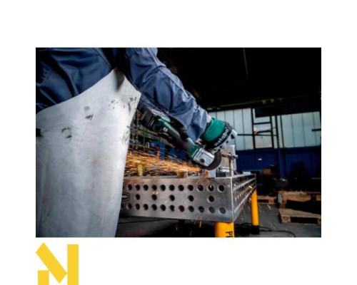 Болгарка (кутова шліфмашина) акумуляторна Metabo W 18 L BL 9-125 (без АКБ та ЗП, + Кейс)