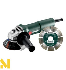 Болгарка (кутова шліфмашина) Metabo W 750-115 Set