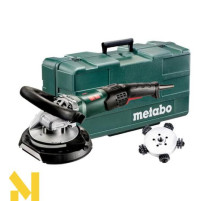 Шліфмашина по штукатурці Metabo RFEV 19-125 RT + Фрезерна головка із гострими зубами