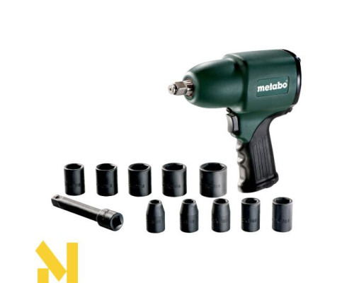 Гайковерт пневматичний Metabo DSSW 360 Set