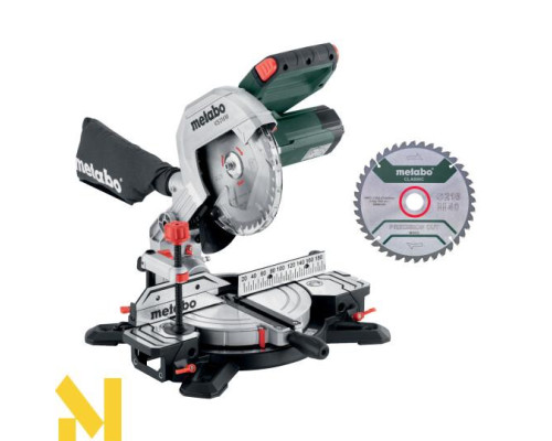 Пила торцювальна Metabo KS 216 M SET