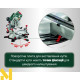 Пила торцювальна Metabo KGSV 72 Xact Sym