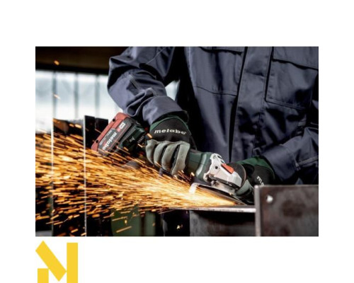 Болгарка (кутова шліфмашина) акумуляторна Metabo WVB 18 LT BL 11-115 Quick (без АКБ та ЗП)