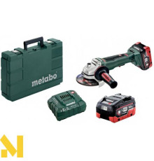 Болгарка (кутова шліфмашина) акумуляторна Metabo WPB 18 LTX BL 125 Quick