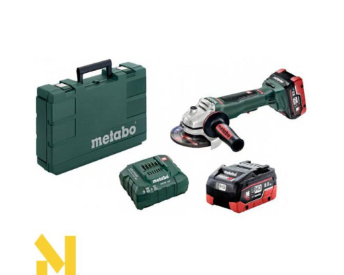 Болгарка (кутова шліфмашина) акумуляторна Metabo WPB 18 LTX BL 125 Quick