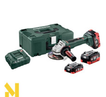 Болгарка (кутова шліфмашина) акумуляторна Metabo WB 18 LTX BL 125 Quick