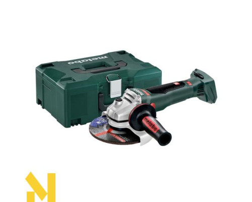 Болгарка (кутова шліфмашина) акумуляторна Metabo WB 18 LTX BL 150 Quick (без АКБ та ЗП)