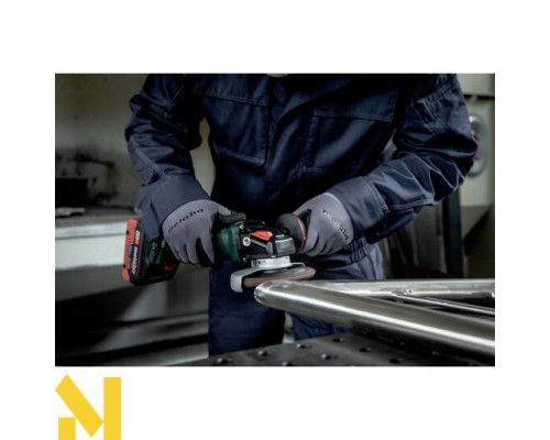 Болгарка (кутова шліфмашина) акумуляторна Metabo WVB 18 LT BL 11-125 Quick Inox (без АКБ та ЗП)