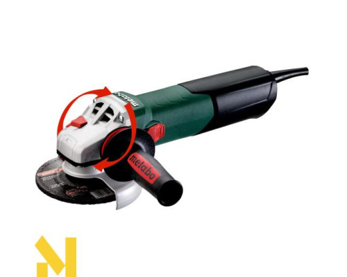 Болгарка (кутова шліфмашина) мережева Metabo WE 19-125 Q M-Brush