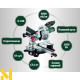 Пила торцювальна Metabo KGS 216 M SET (613216900)