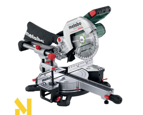 Пила торцювальна акумуляторна Metabo KGS 18 LTX BL 216 (1x 4.0Ah, ASC 55)