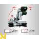 Пила торцювальна акумуляторна Metabo KGS 18 LTX BL 254