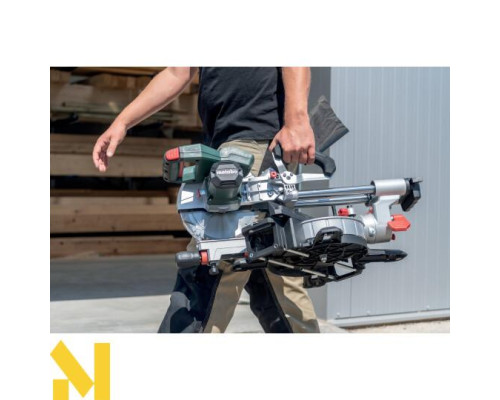 Пила торцювальна акумуляторна Metabo KGS 18 LTX BL 254 (614254810)