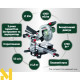 Пила торцювальна акумуляторна Metabo KGS 18 LTX BL 254 (1x 4.0Ah, ASC 55)